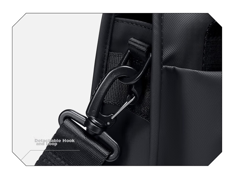 GOLF Business Briefcase Men's Handbag 13-inch Laptop Bag Multi-compartment Office Document Bag Shoulder Crossbody Bag 26
