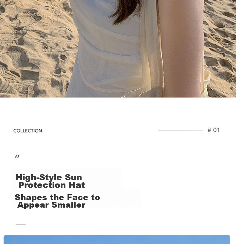 TUCANO Women's Summer Sun Protection Hat Wide Brim Outdoor UV Protection Foldable Reversible Fisherman Hat 6