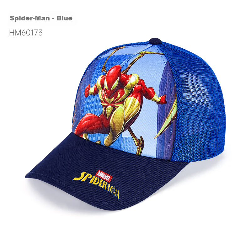 Disney Spider-Man Kids Sun Hat Boys Summer Baseball Cap HM60173 Blue 54
