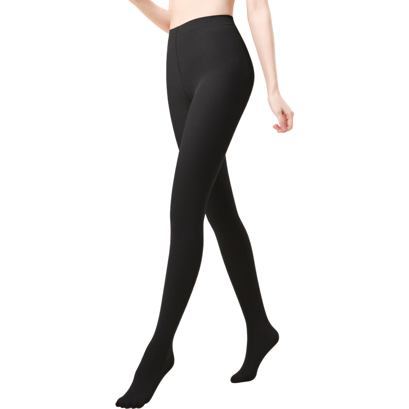 Dushiliren Old Black Silk Stockings Leg Slimming Device Tights Socks for Women, 2026 New Spring And Autumn Thin Style, Beautiful Leg Base Layer, 2 Pairs