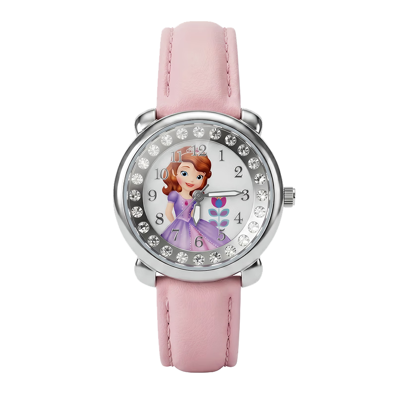 Disney Children's Electronic Watch for Girls, Elementary And Middle School Students, Teenage Girls' Specialized Digital Watch, Ages 6-12