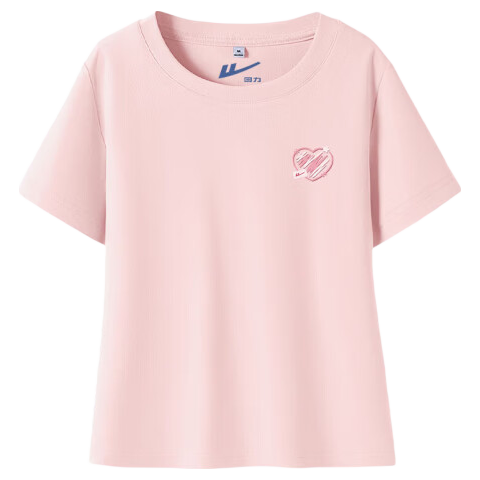 Warrior Women's Slim Fit Short Sleeve T-Shirt 2026 Summer Crew Neck Tight Fashion Versatile Hot Girl Apparel