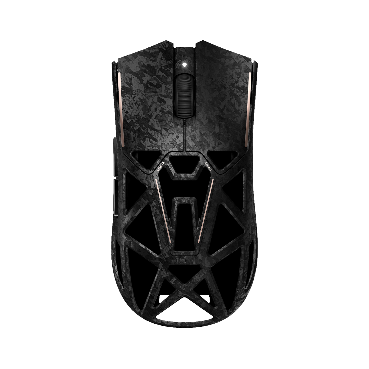 AKKO Kongying TAN8 Master Composite Carbon Fiber Wireless Bluetooth Gaming Mouse Ergonomic Esports PAW3955 Hollow Large Hand Wired Office Mouse