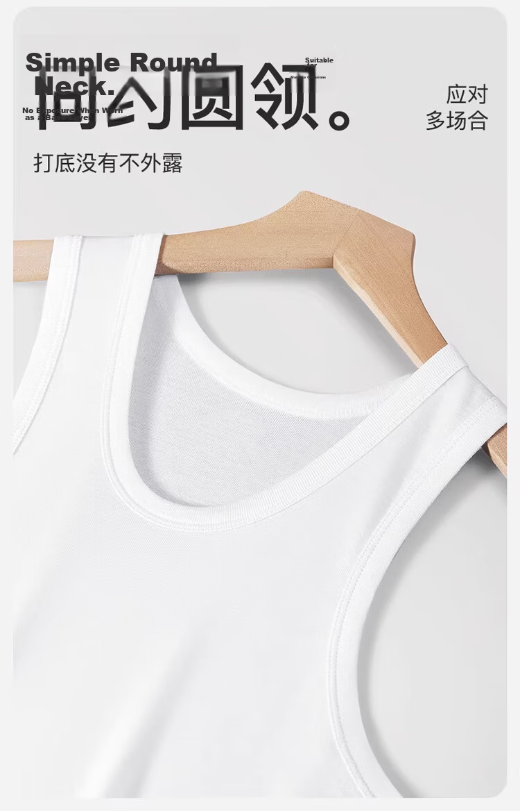 Miiow Men's 2-Pack Plus Size Cotton Sleeveless Tank Tops Loose Fit Extra Large Summer Sports Vests 1 White 1 Gray 12