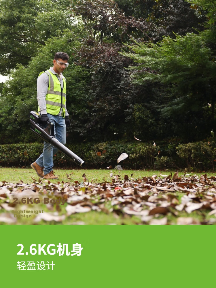 Greenworks 82V Handheld Blower C8 High-Power Blower Lithium Battery Leaf Blower Snow Blower Bare Tool (Battery Not Included) 6