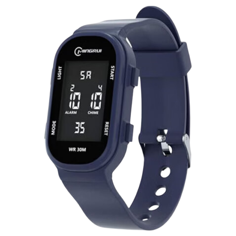 GEORGCOUNT Small Square Electronic Watch Men Youth Sports Smart Bracelet Student High School Girls Multifunction Waterproof