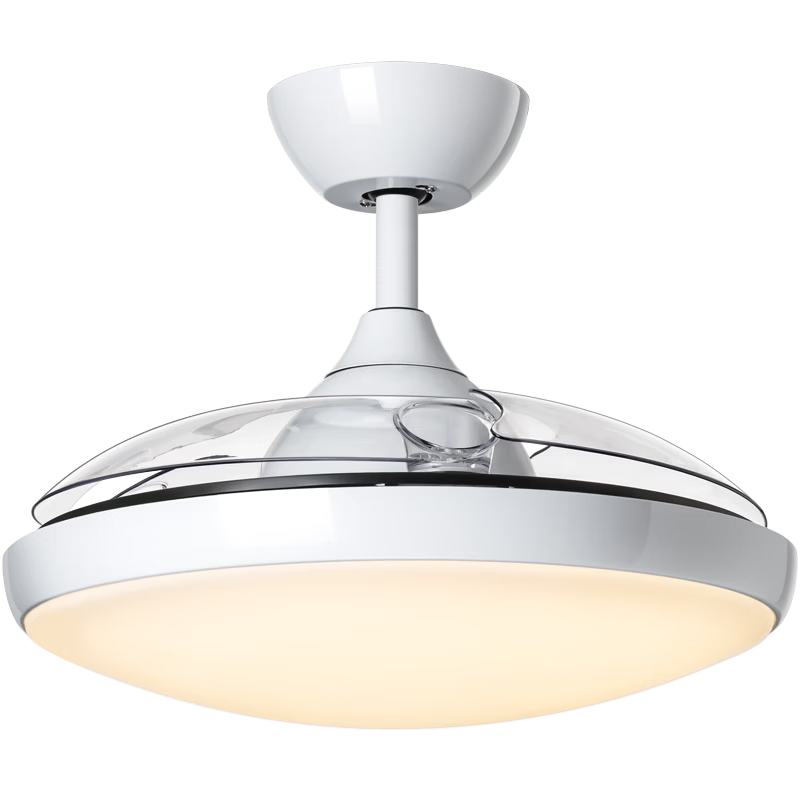 Paulmann P German Paulmann Invisible Fan Light Full Spectrum Eye Protection Ceiling Fan Light Living Room Dining Room Bedroom Silent Remote Control Light