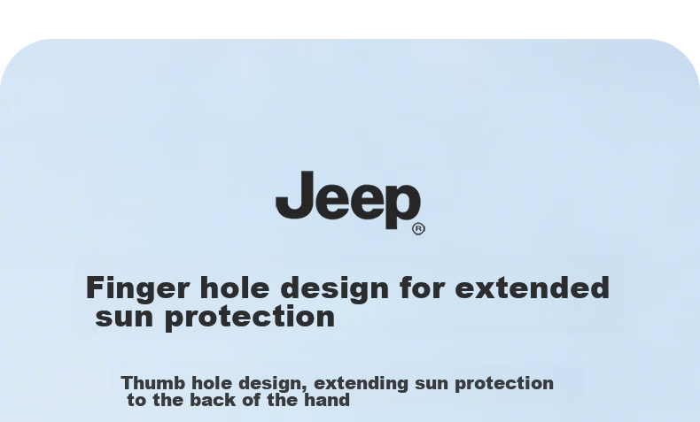 JEEP Men's UV Protection Cooling Arm Sleeves Summer Outdoor Cycling Sun Protection Ice Silk Arm Covers - Iridescent Dark Gray 9