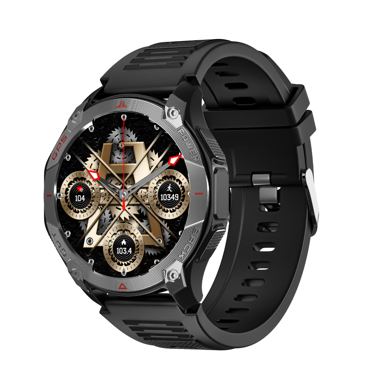 Funi Smartwatch Watch GT6 Pro Huaqiangbei Men's Sports Watch Bluetooth Call NFC Heart Rate Blood Pressure Monitoring