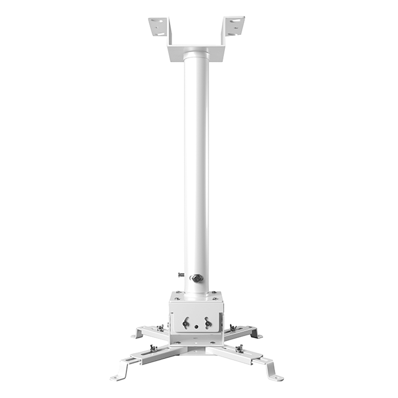 CINE Projector Ceiling Mount Bracket, Thickened Extendable Hanging Bracket, for Epson, BenQ, Sony, Panasonic Home And Commercial Projectors, 1.5 Meters (90-160cm), White