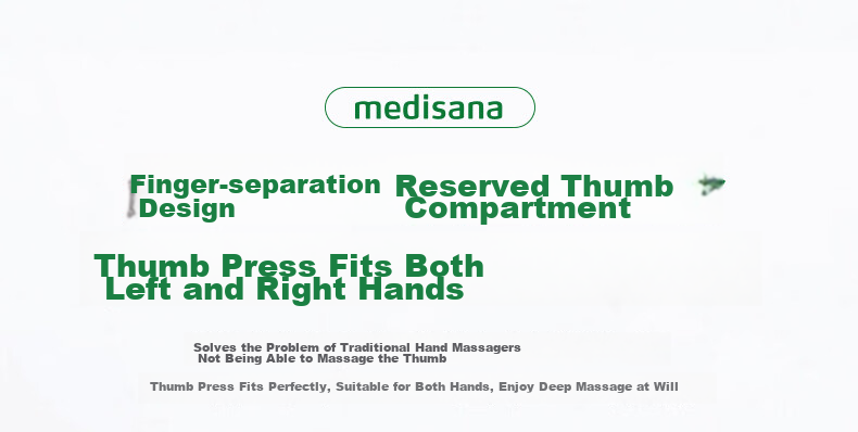 MEDISANA German Hand Massager with Heat Therapy for Fingers, Joints, Wrist, Tendon Sheath Massage, Palm Kneading And Warming, Practical Gift for Mother, Boyfriend, Girlfriend, Father's Day 25