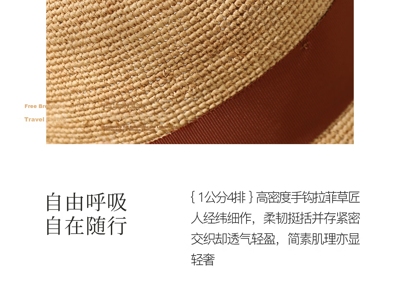 FANCET Women's Raffia Straw Sun Hat Spring Summer Elegant French Bow Outdoor Vacation Beach Hat 10