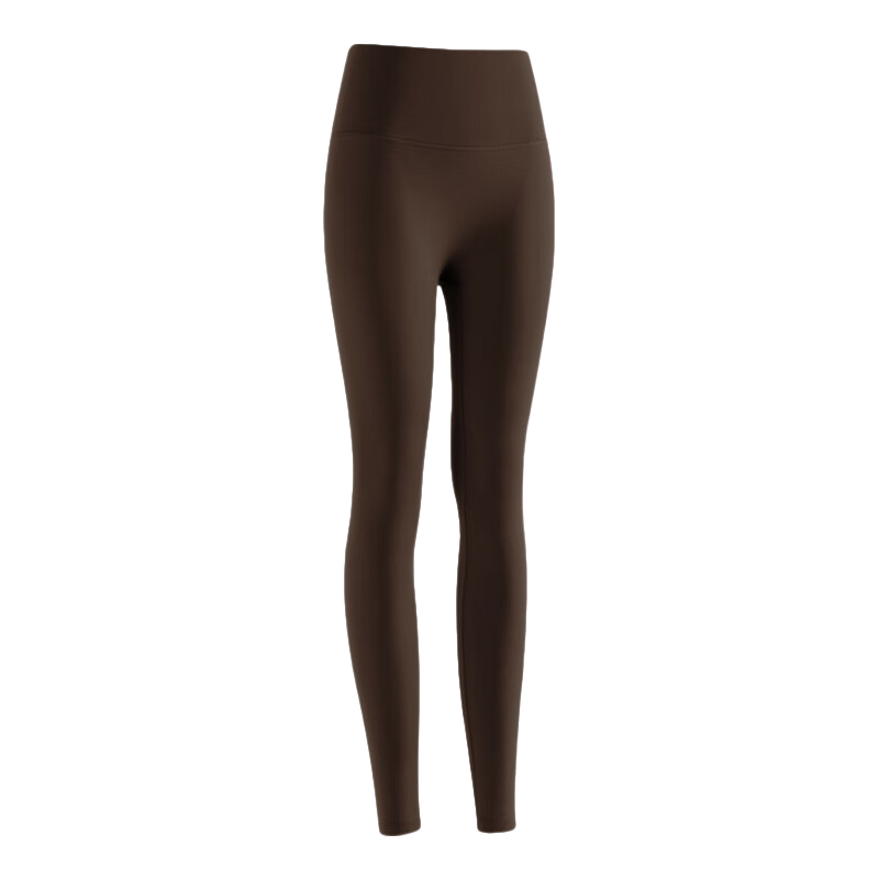 XUEXIMAN High-Waist Naked Feel Yoga Pants Tummy Control Hip Lift Pilates Outerwear Tight Long Sharkskin Leggings
