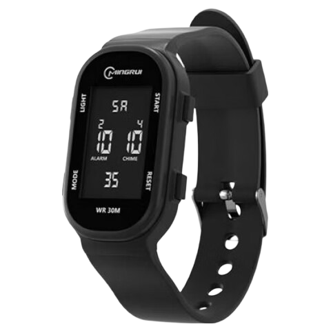 GEORGCOUNT Small Square Electronic Watch Men Youth Sports Smart Bracelet Student High School Girls Multifunction Waterproof