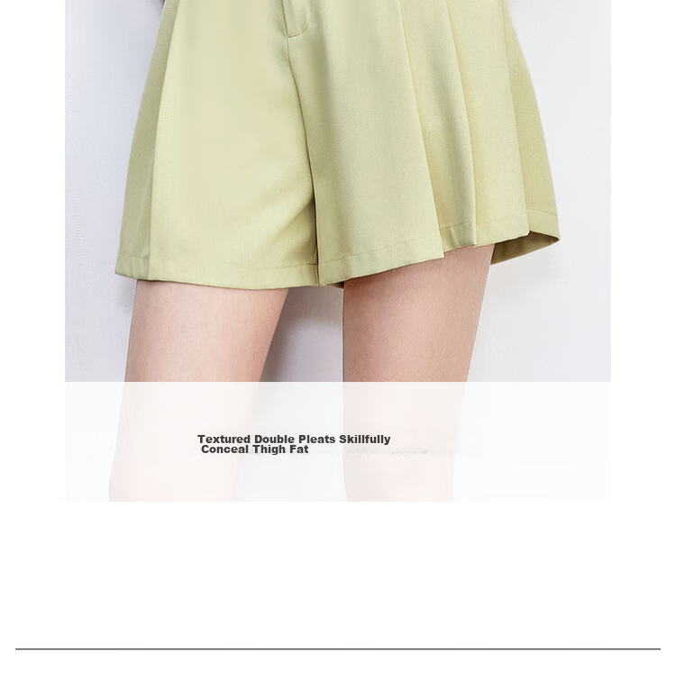 Sentubila Urban Commuter Women's Summer Slim Fit Short Sleeve Blazer and Elastic Waist Shorts Two-Piece Set 7