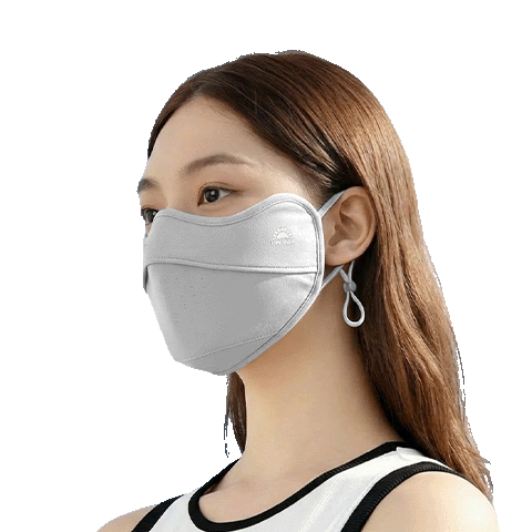 FitonTon UPF100+ Sunscreen Face Mask UV Protection Breathable Seamless Outdoor Summer Mask for Women