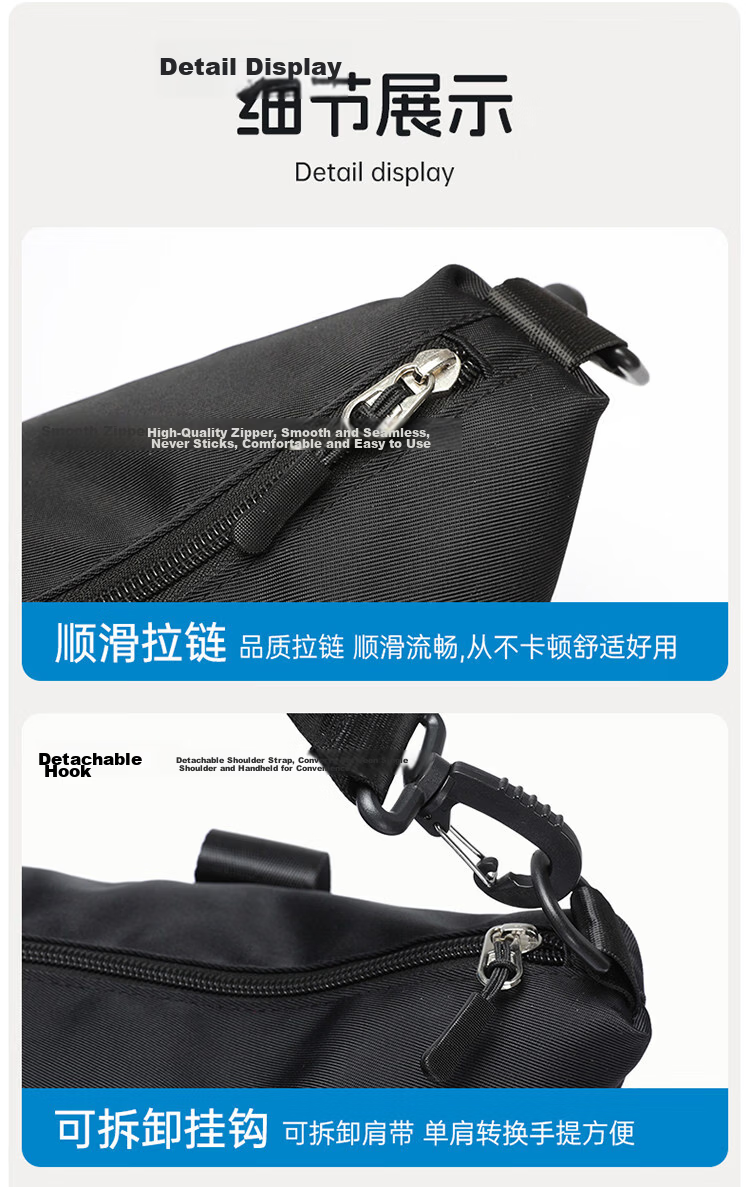 Disney Short Trip Sports Fitness Crossbody Bag Lightweight Large Capacity Foldable Wet and Dry Separation Swim Bag D95220SA 8