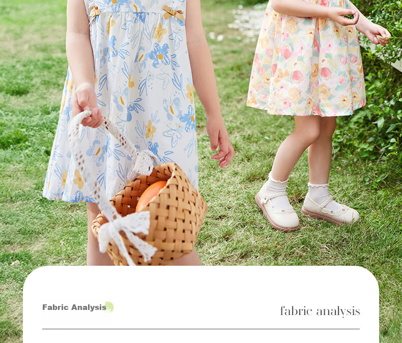 JELLYBABY French Series 2026 Summer New Children's Dress Girls' Floral Sleeveless Princess Dress 9