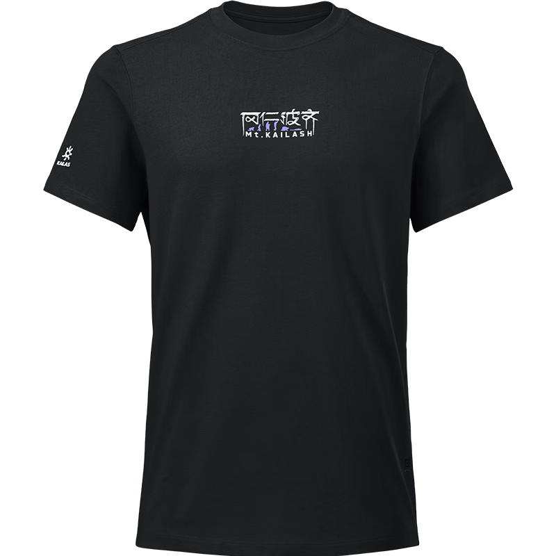 KAILAS Kailas Gang Rinpoche Cotton T-Shirt Spring Summer Outdoor Hiking Breathable Lightweight Short Sleeve