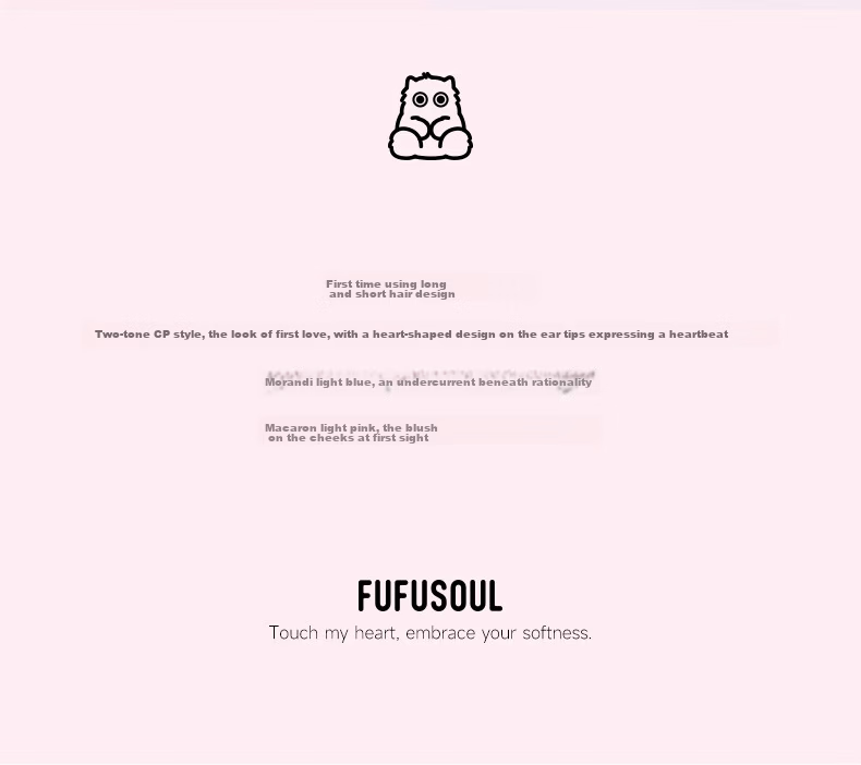 FUFUSOUL Graduation Gift, Bopa Fragrant Doll Plush Toy Stuffed Animal Decoration, Birthday Gift for Wome 2