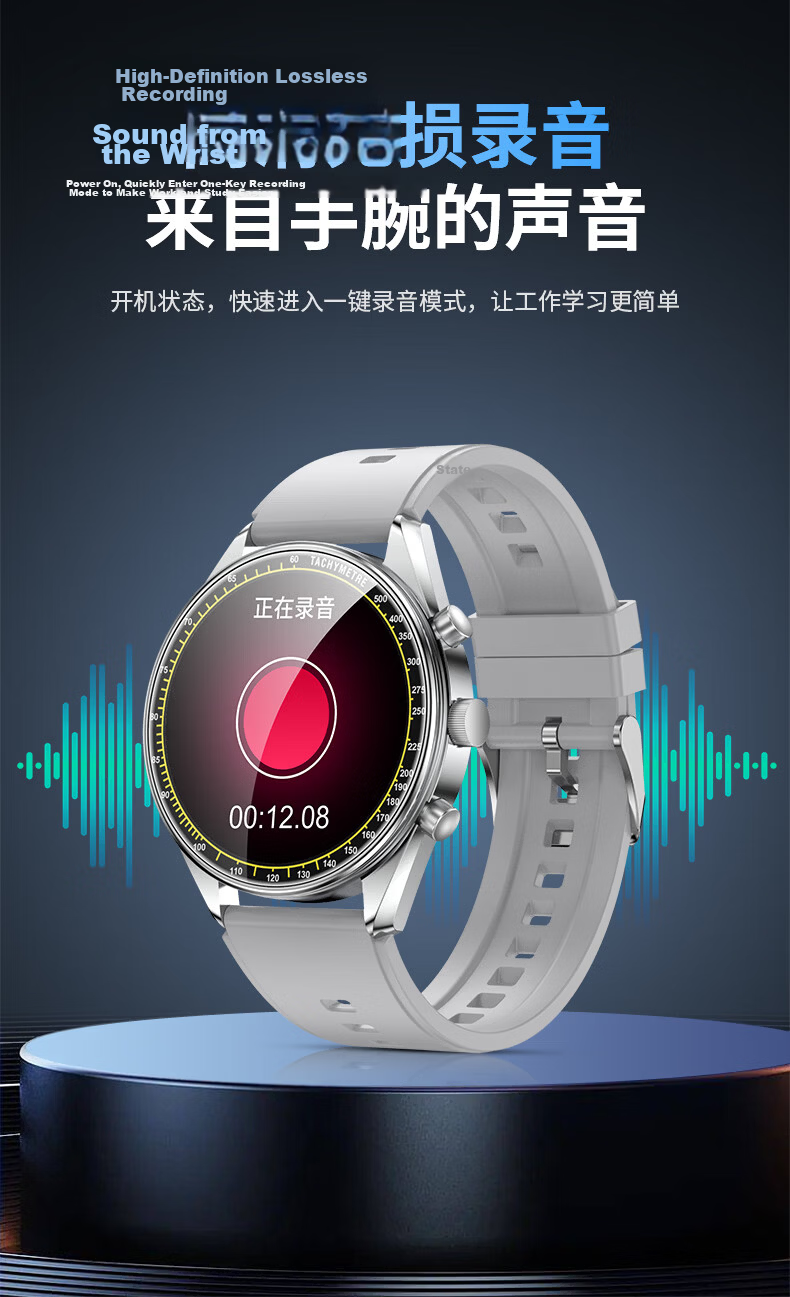 EG Smartwatch for Men Compatible with iOS, Android, HarmonyOS Open Source System, Multifunctional Sports Tracking 18