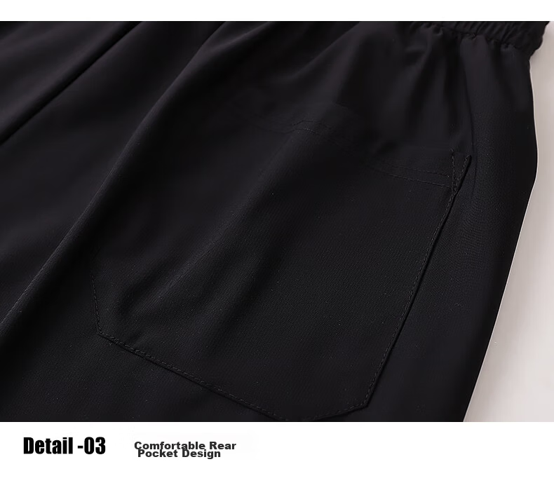 ROMON Ice Silk Casual Men's Shorts Cool Loose Stretch Youth Summer Versatile Knee-Length Pants 701 21