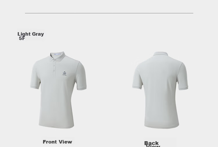 HLA Hailan Home Men's Polo Shirt 26 Sports Cooling Short Sleeve Summer 10