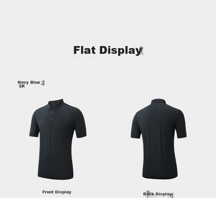 HLA Men's Short Sleeve Polo 26 Summer Equestrian Sports SPORTSDAY Breathable Short T-Shirt 15