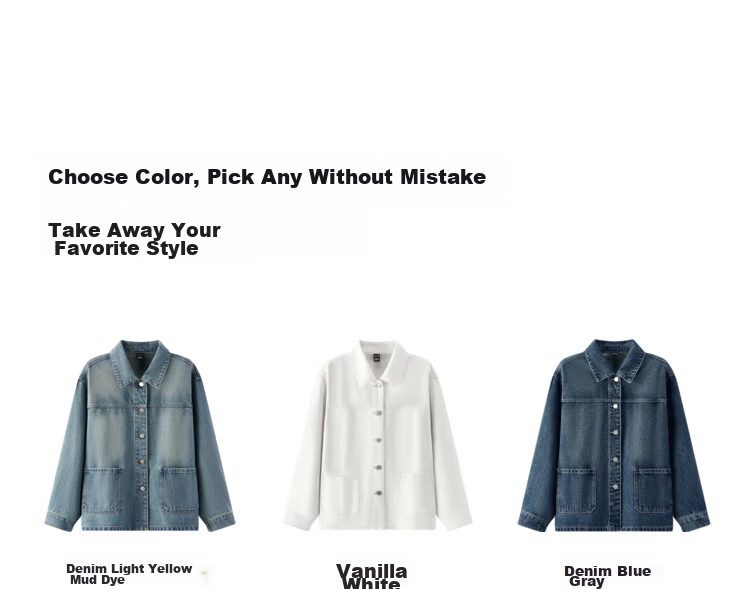 Semir Women's Denim Jacket Short Retro Fashion Boxy Jacket 2026 Spring Commuter 109126108005 57