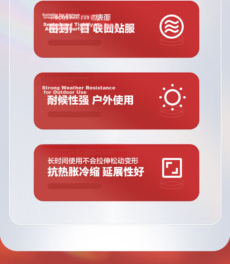 3M Double-Sided Tape 5952 Strong Adhesive High Temperature Resistant Black 1.1mm Thick 10mm x 3m Roll Factory Customization 3