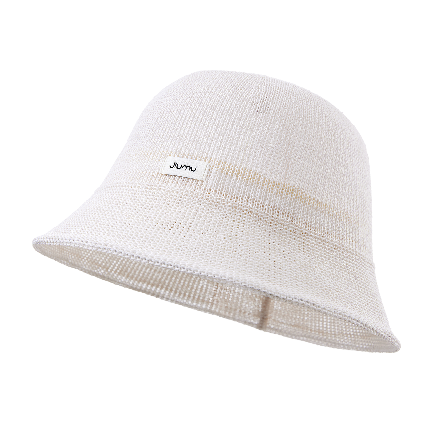 JIUMU Women's Cotton Sun Hat Bucket Hat Summer Outdoor Face Covering Beach Vacation Cap