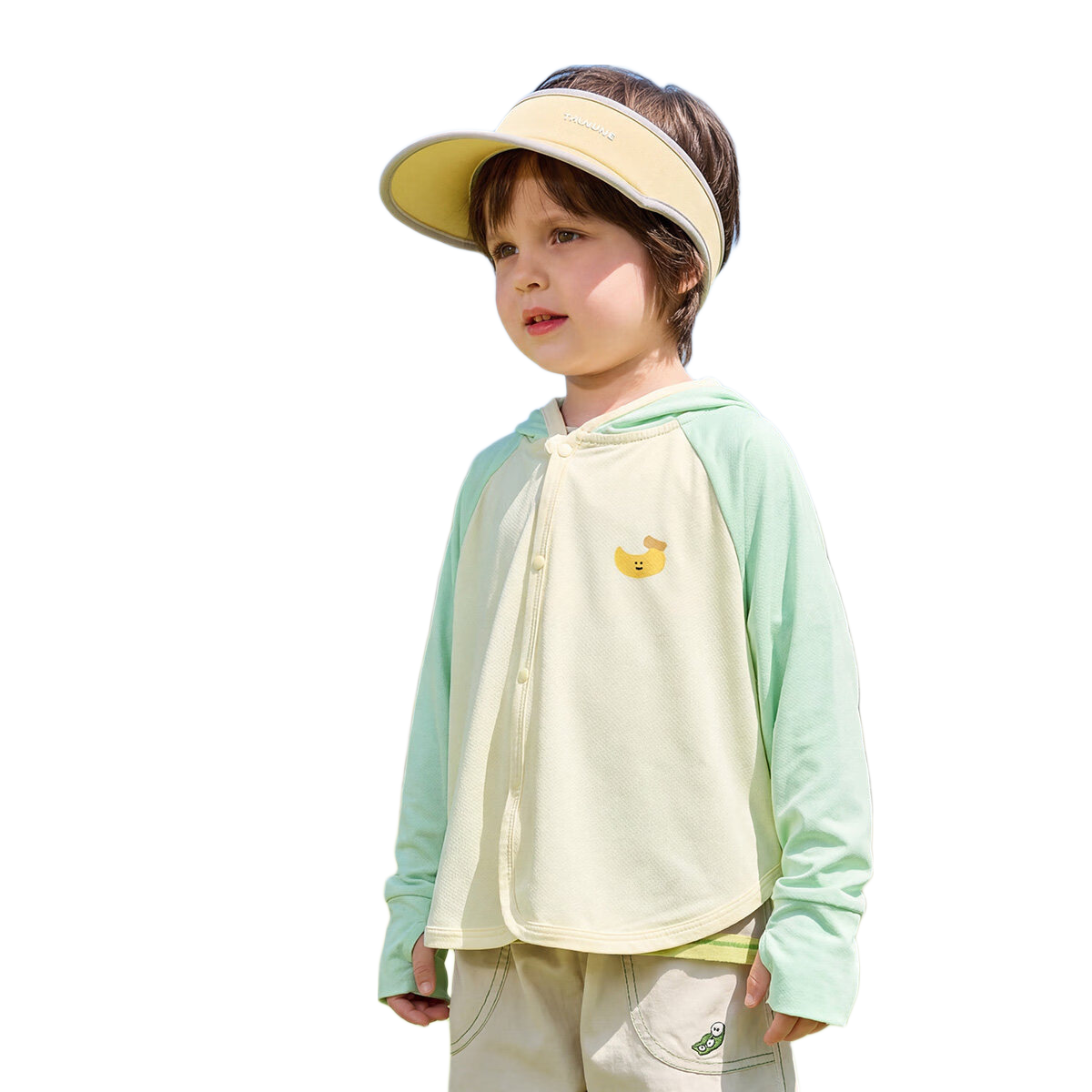 Dudu Kids [UPF50+] Baby Sun Protection Jacket Summer Children's Lightweight Coat Boys Girls Pink 110