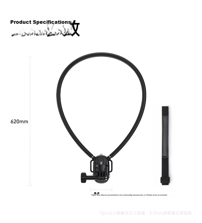 BIAZE Neck Hanging Phone Holder Sports Camera Shooting Live Streaming Mount First-Person Chest Vlog Cycling Phone Mount Compatible with DJI Action 6/5 Pro/Pocket 4 13