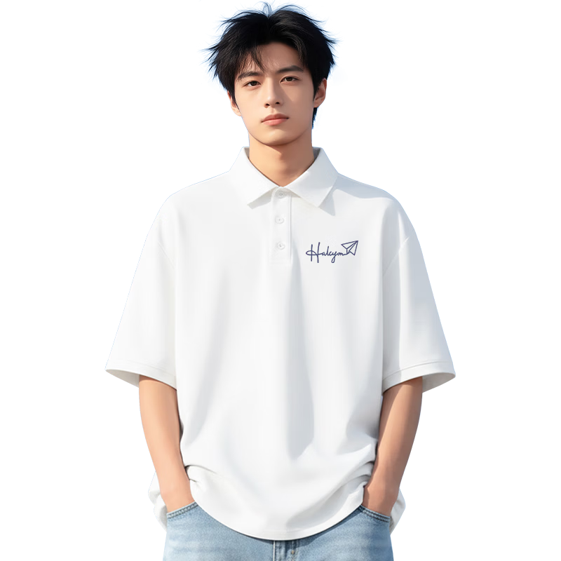GENIOLAMODE Semir Group Men's Polo Shirt Short Sleeve Summer New Casual Quick-Dry Breathable Light Business Collar T-Shirt