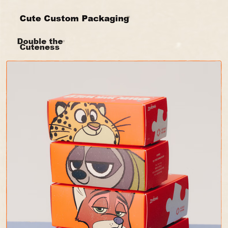 NEIWAI Orange Label Disney Zootopia Collaboration Cloud Wireless Bra Set Fixed Cup Gift 7