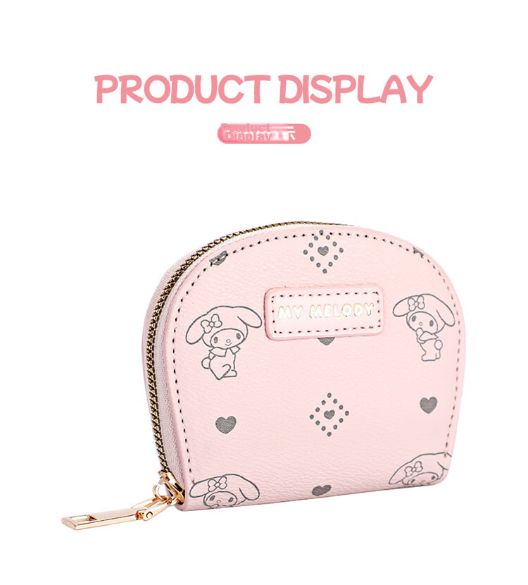 Mascara x My Melody Limited Edition Women's Bag Luxury Card Holder Small Coin Purse Birthday Gift for Girls 12