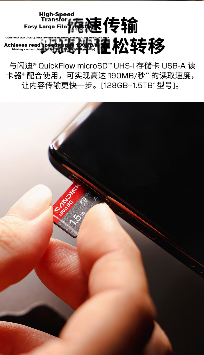 SanDisk 64GB TF (MicroSD) Card GO Series A1 U1 C10 Ultra High-Speed Mobile Edition Storage Card 140MB/s Read Speed for Mobile Phones and Gaming Devices 4