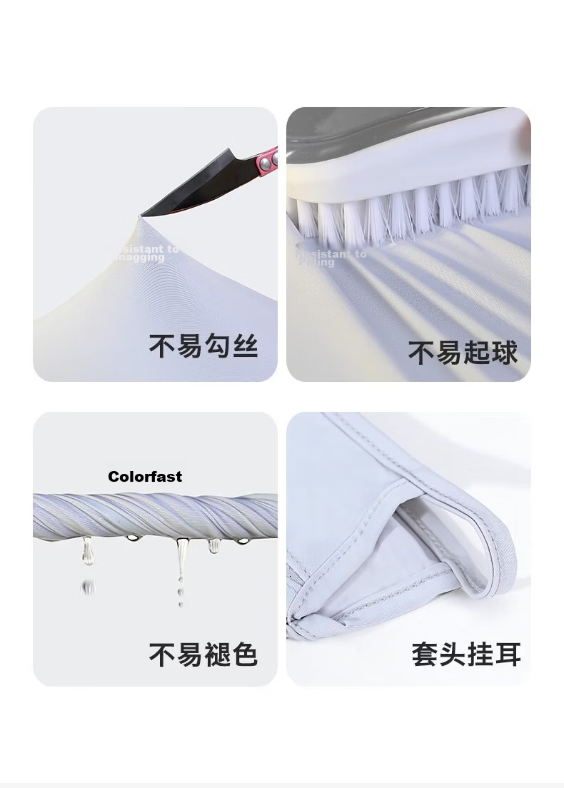 Yuxiaoduo UV Protection Sun Mask Unisex Sunshade Cycling Face Cover Neck Guard Ice Silk Car Veil JD Self-operated Light Gray 9