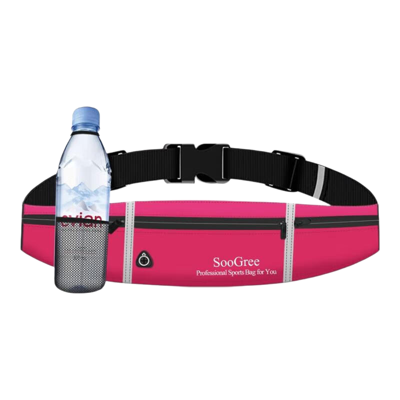 SooGree Sports Running Phone Waist Pack for Men And Women, Outdoor Large Capacity Multifunctional Storage Bag, Waterproof Adjustable Waist Belt Equipment