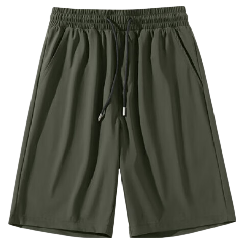 Baleno S&K Series Ice-Cool Shorts for Men, Summer New Style Korean-Inspired Breathable Cool Beach Shorts, Sports Quick-Dry Solid Color Men's Pants