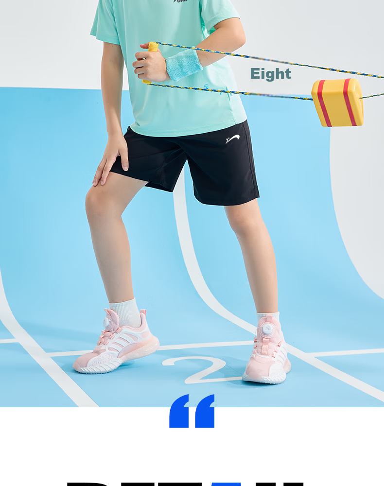 Guirenniao Boys Summer Outfit Quick-Dry Sportswear Kids Ice Silk Short Sleeve and Shorts Set 25