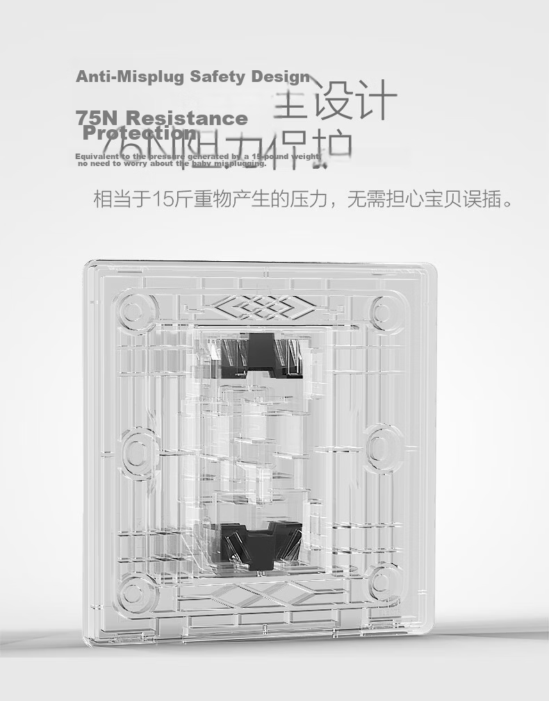 DELIXI CD260 86-Type Ultra-Thin Glossy White Large Panel Single Pole Double Control Switch 24