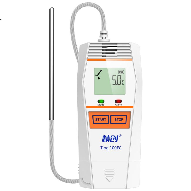 Elitech Ultra-Low Temperature Data Logger -196℃ Liquid Nitrogen Temperature Measurement Medical USB Thermometer TLOG 100EL