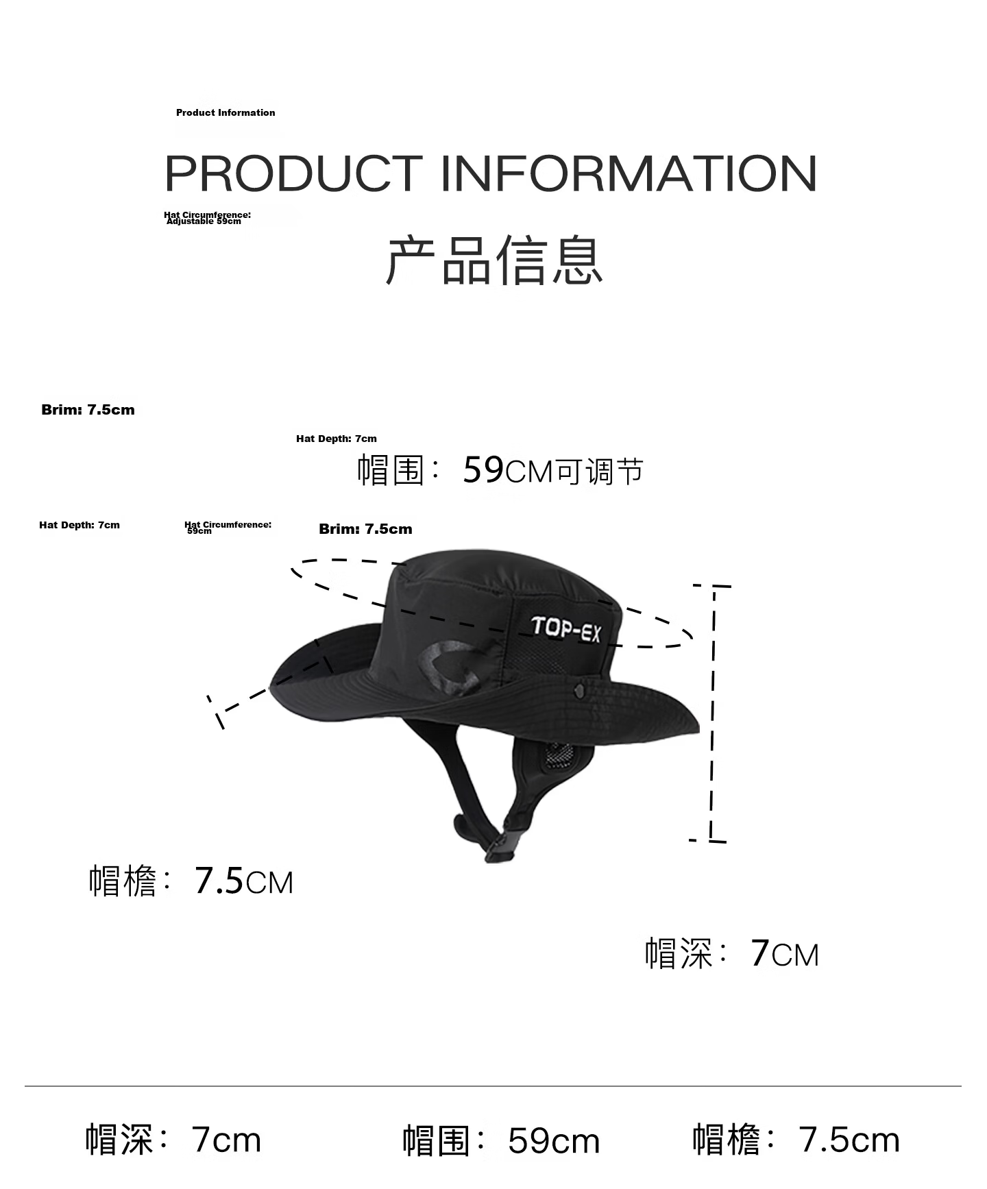 FANCET Outdoor Water-Repellent Surfing Hat Unisex Summer UV Protection Sunshade Mountaineering Camping Fisherman Hat 26