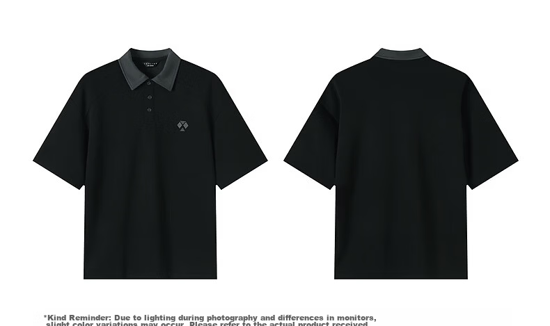 TonLion 2026 New Summer Men's Short Sleeve Polo Shirt White Casual Fashion Stylish Collar 4
