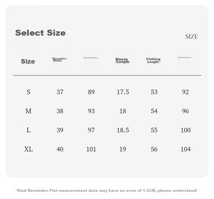 Olrain Classic Embroidered Crew Neck Short Sleeve T-Shirt Women Summer New Commuter Casual Top Brown XL 4
