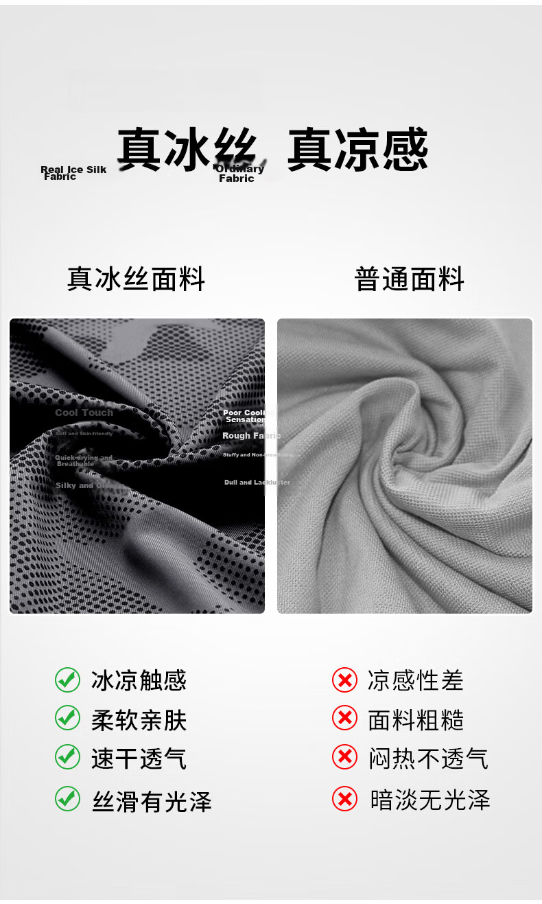 Tactical Bird Wide Canopy | Loose Fit Sun Protection Ice Sleeves for Men, Plus Size, Enlarged Ice Silk UV Protection Arm Sleeves for Cycling 18