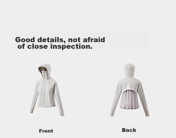 BOSIDENG Summer National Standard Original Yarn Sun Protection Jacket for Women UPF100+ UV Protection Casual Sports Travel Coat 24