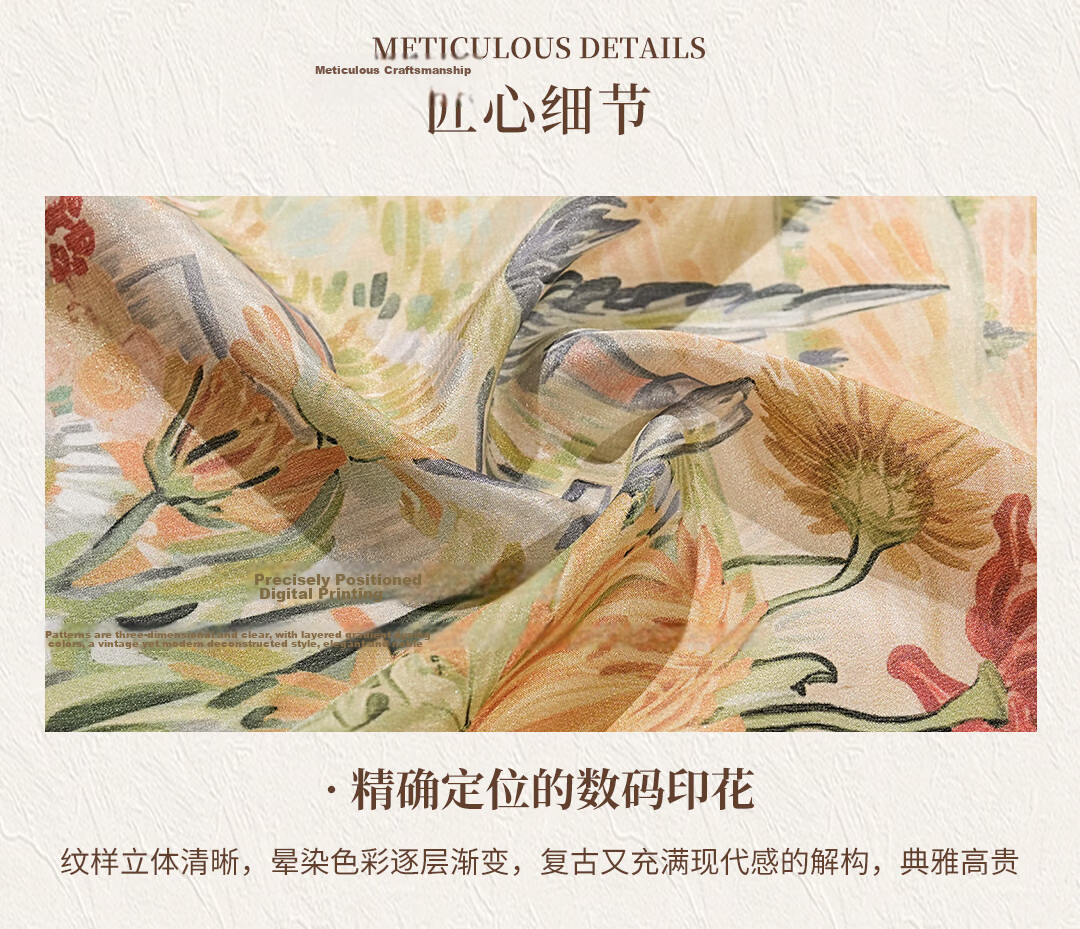 Shanghai Story Spring New 100% Mulberry Silk Scarf Genuine Silk Shawl Birthday Gift for Mom and Girlfriend Women's Silk Scarf Wrap 15