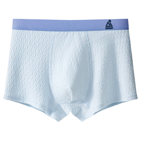 Miiow Teen Boys Pure Cotton Antibacterial Boxer Briefs for Adolescents, Students Aged 16-18, Middle and High School